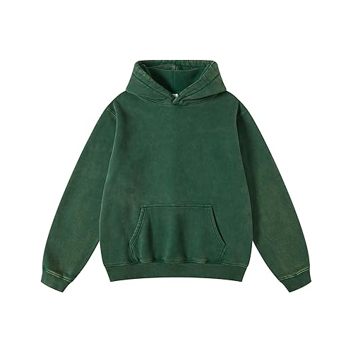 Vintage Dark Green Hoodie