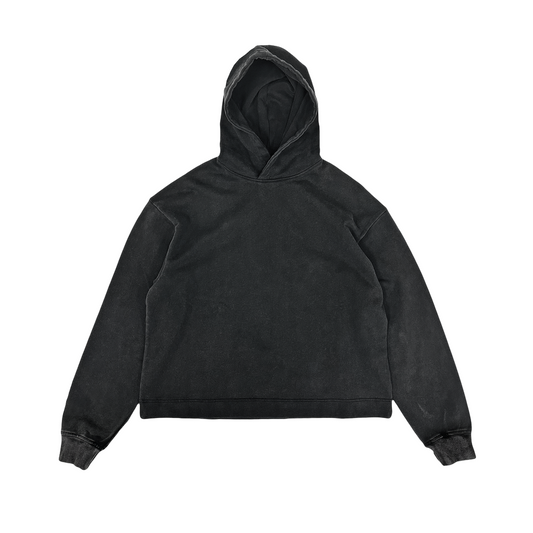 Cropped Black Hoodie